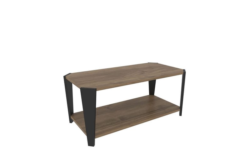 Dargaville Soffbord 91 cm - Valnöt/Svart - Möbler - Vardagsrum - Soffbord & vardagsrumsbord - Soffbord