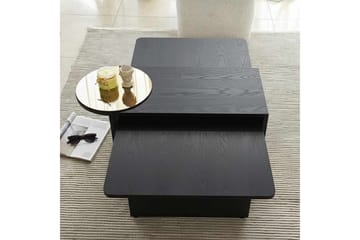 Dasina Satsbord 105 cm - Svart - Möbler - Vardagsrum - Soffbord & vardagsrumsbord - Satsbord