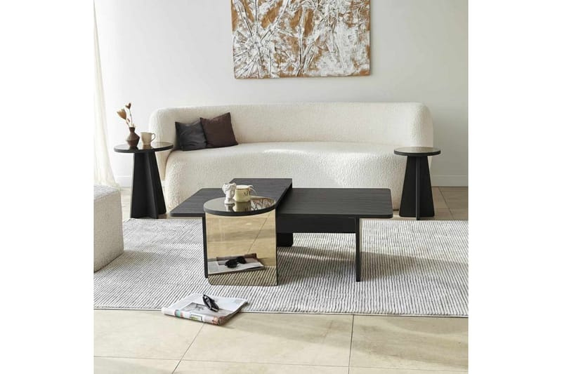 Dasina Satsbord 82 cm - Svart - Möbler - Vardagsrum - Soffbord & vardagsrumsbord - Satsbord