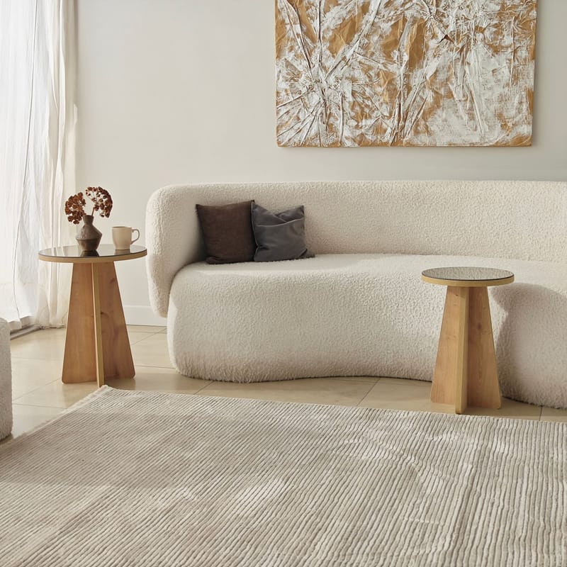 Dasina Sidobord 2 delar 50 cm - Bronzie / Safir Ek - Möbler - Vardagsrum - Soffbord & vardagsrumsbord - Satsbord