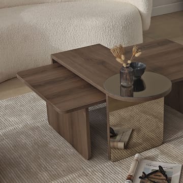 Dasina Soffbord 105 cm - Bronzie/Valnöt - Möbler - Vardagsrum - Soffbord & vardagsrumsbord - Soffbord