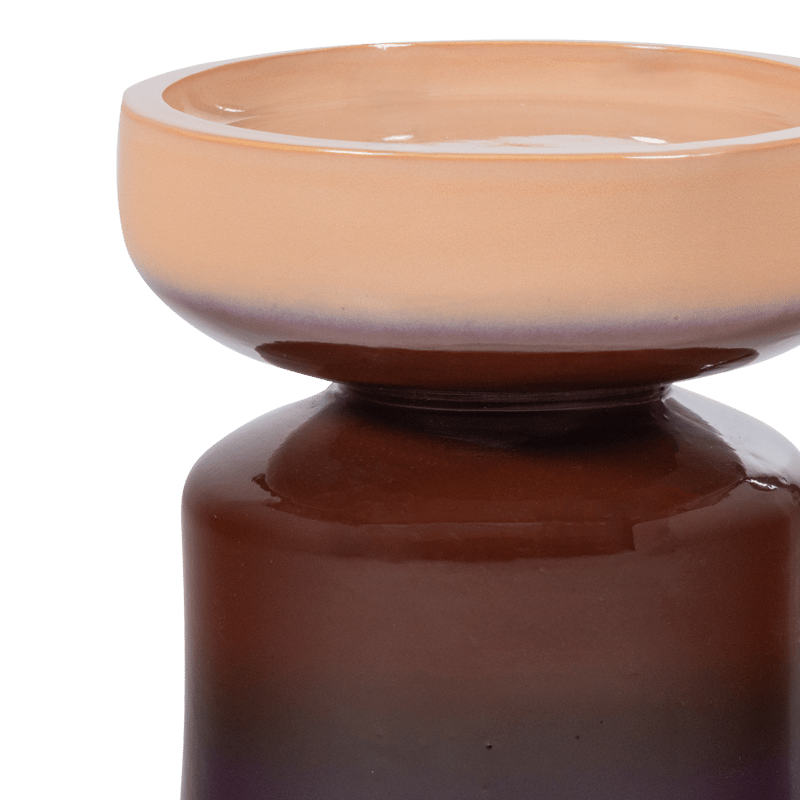 Dekorativt Sidobord Tumo 35 cm Utomhus - Lila/Brun - Möbler - Vardagsrum - Soffbord & vardagsrumsbord - Brickbord