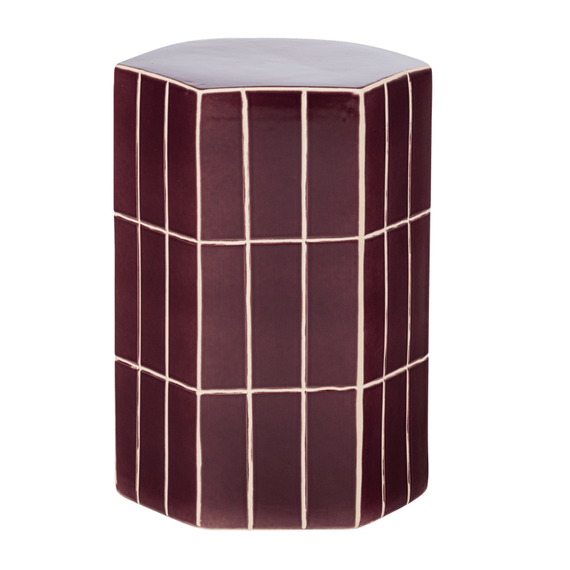 Dekorativt Sidobord Plu 30 cm Utomhus - Lila - Möbler - Vardagsrum - Soffbord & vardagsrumsbord - Brickbord