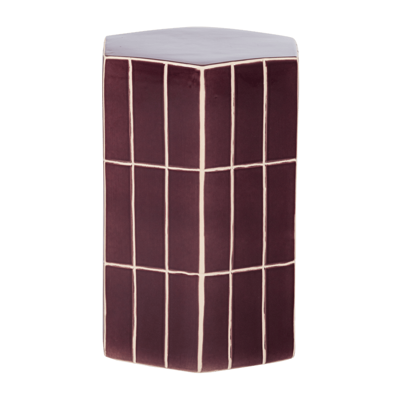 Dekorativt Sidobord Plu 30 cm Utomhus - Lila - Möbler - Vardagsrum - Soffbord & vardagsrumsbord - Brickbord