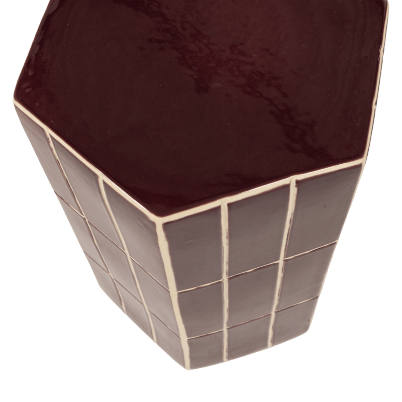 Dekorativt Sidobord Plu 30 cm Utomhus - Lila - Möbler - Vardagsrum - Soffbord & vardagsrumsbord - Brickbord