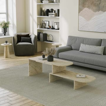 Deliones Soffbord 100 cm - Travertin - Möbler - Vardagsrum - Soffbord & vardagsrumsbord - Soffbord