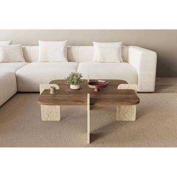 Denros Soffbord 90 cm - Brun/Mörkbrun - Möbler - Vardagsrum - Soffbord & vardagsrumsbord - Soffbord