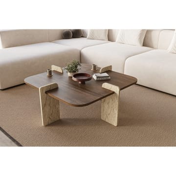 Denros Soffbord 90 cm - Brun/Mörkbrun - Möbler - Vardagsrum - Soffbord & vardagsrumsbord - Soffbord
