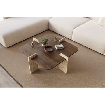 Denros Soffbord 90 cm - Brun/Mörkbrun - Möbler - Vardagsrum - Soffbord & vardagsrumsbord - Soffbord