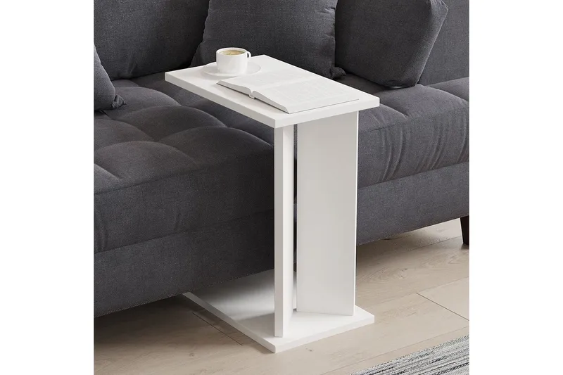 Deyra Sidobord 25 cm - Vit - Möbler - Vardagsrum - Soffbord & vardagsrumsbord - Brickbord