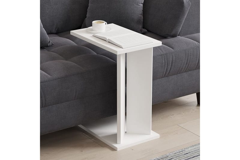 Deyra Sidobord 25 cm - Vit - Möbler - Vardagsrum - Soffbord & vardagsrumsbord - Brickbord