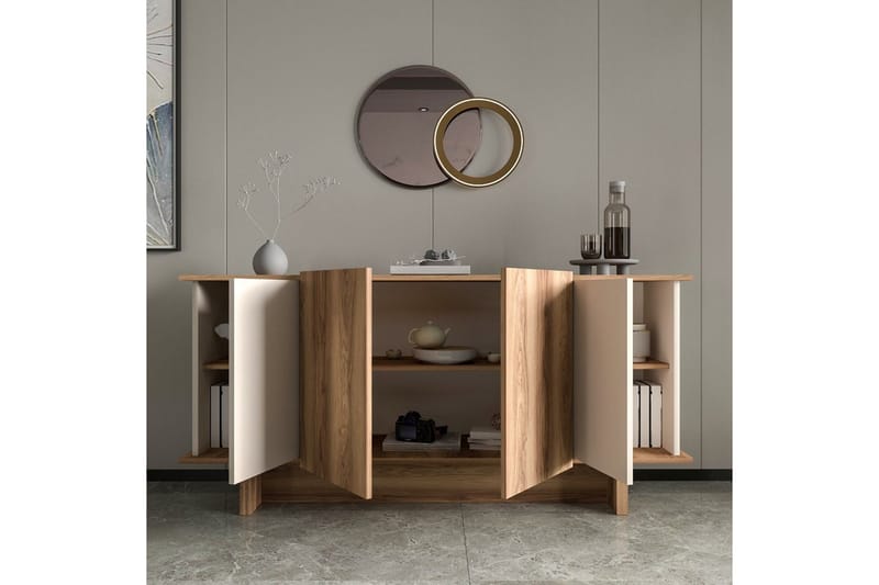 Diannare Konsollbord 180 cm - Brun/Sand - Möbler - Vardagsrum - Soffbord & vardagsrumsbord - Avlastningsbord & konsolbord