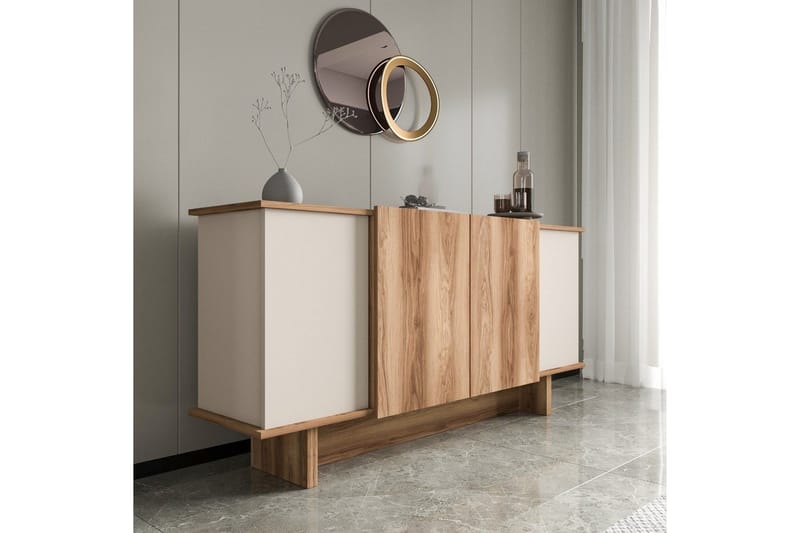 Diannare Konsollbord 180 cm - Brun/Sand - Möbler - Vardagsrum - Soffbord & vardagsrumsbord - Avlastningsbord & konsolbord