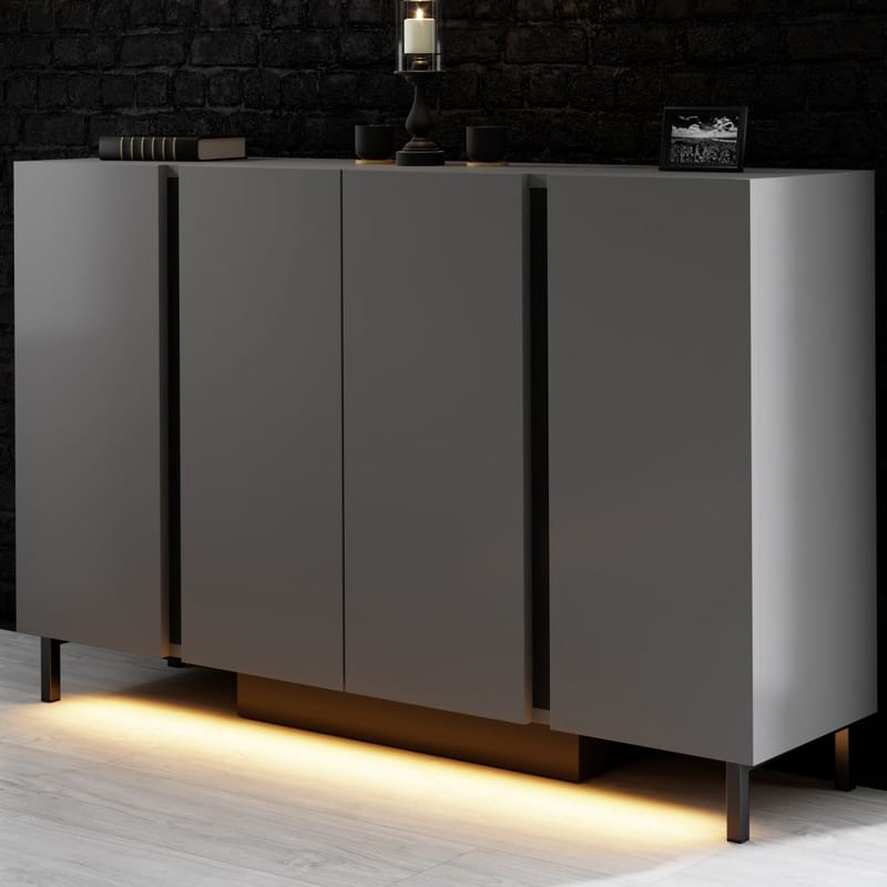 Djarhint Konsolbord 127 cm - Antracit - Möbler - Vardagsrum - Soffbord & vardagsrumsbord - Avlastningsbord & konsolbord