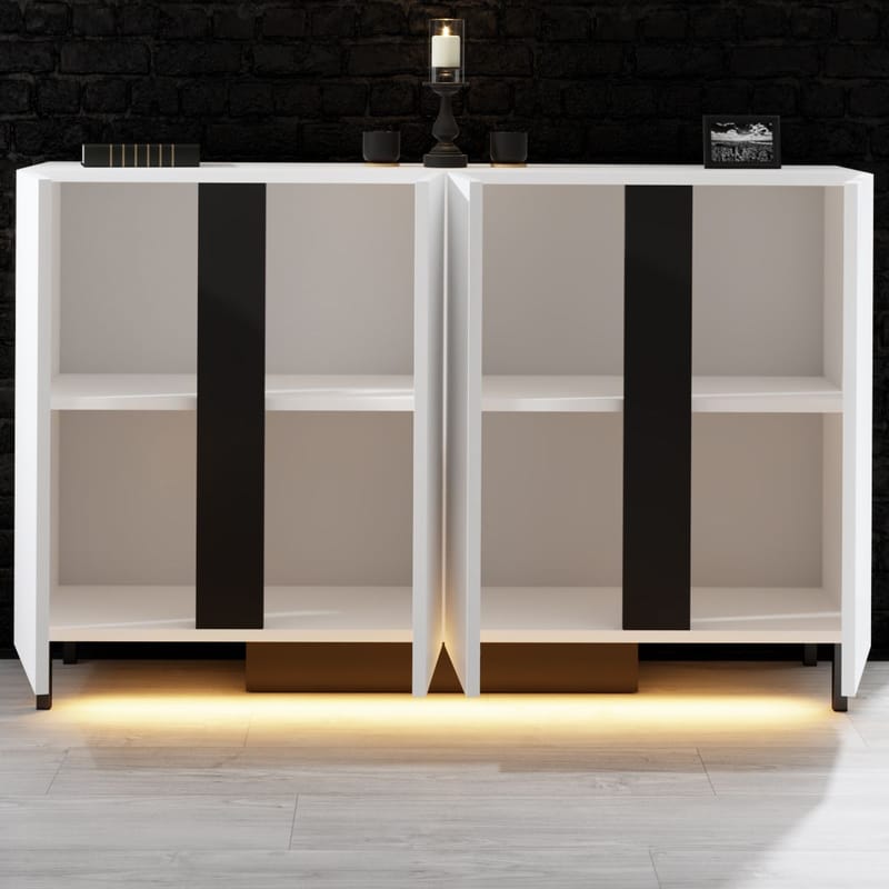 Djarhint Konsolbord 127 cm - Vit - Möbler - Vardagsrum - Soffbord & vardagsrumsbord - Avlastningsbord & konsolbord