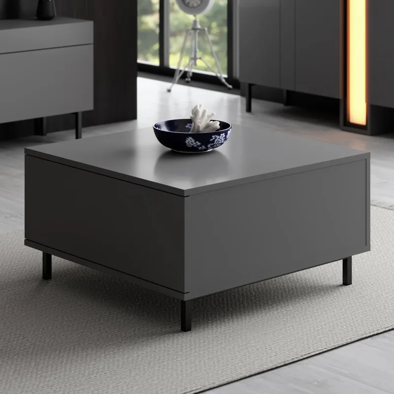 Djarhint Soffbord 75 cm - Antracit - Möbler - Vardagsrum - Soffbord & vardagsrumsbord - Soffbord