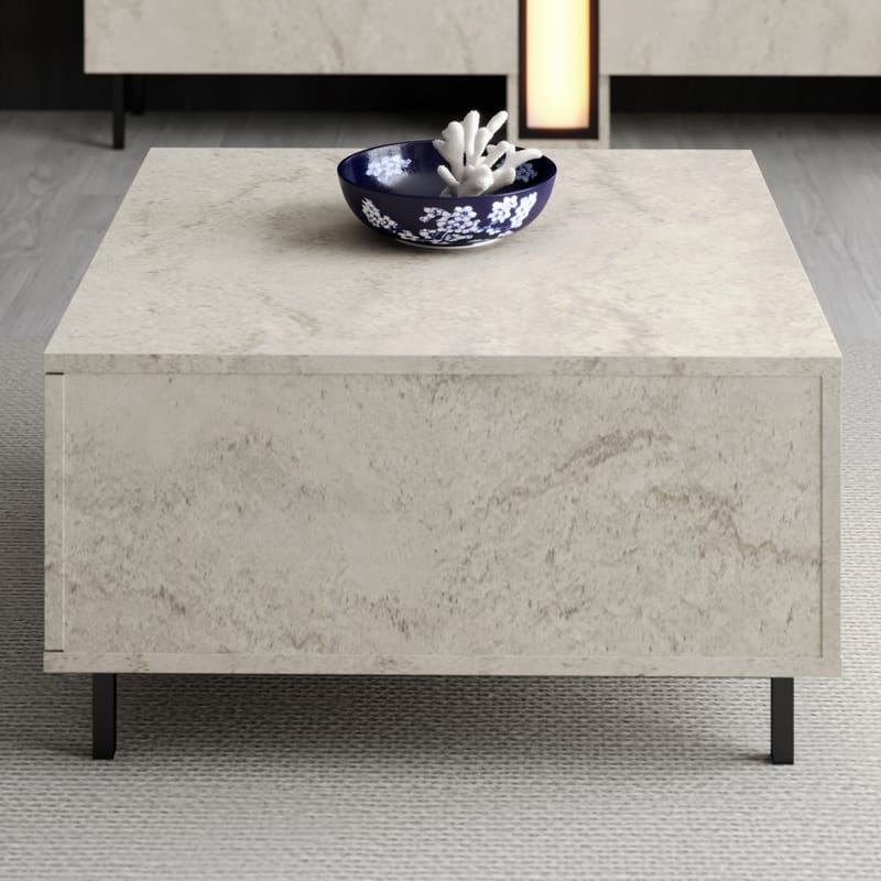 Djarhint Soffbord 75 cm - Travertin - Möbler - Vardagsrum - Soffbord & vardagsrumsbord - Soffbord