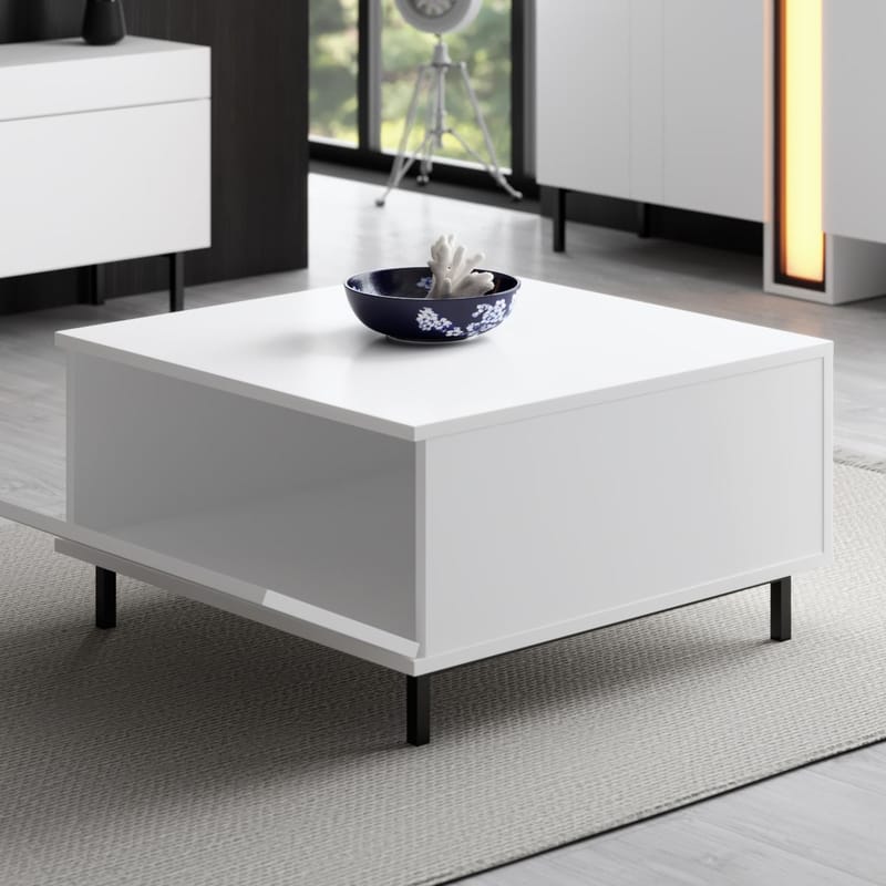 Djarhint Soffbord 75 cm - Vit - Möbler - Vardagsrum - Soffbord & vardagsrumsbord - Soffbord