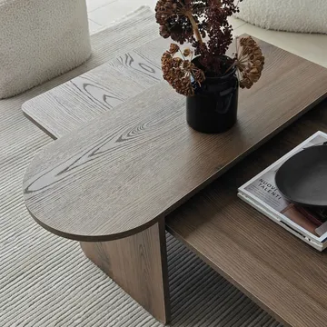 Djarhint Soffbordsset 82 cm - Brons/valnöt - Möbler - Vardagsrum - Soffbord & vardagsrumsbord - Soffbord