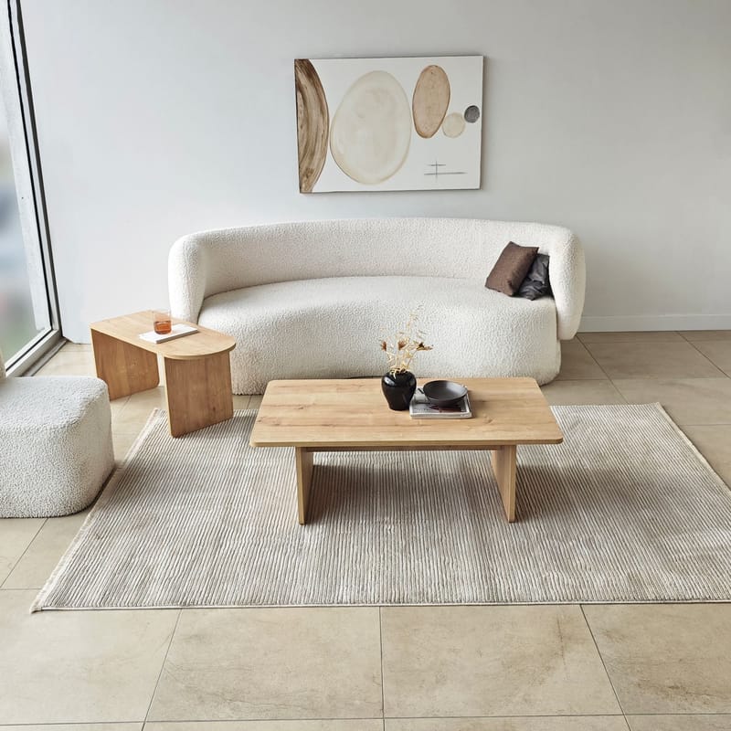 Djarhint Soffbordsset 82 cm - Bronze och Sapphire Oak - Möbler - Vardagsrum - Soffbord & vardagsrumsbord - Soffbord