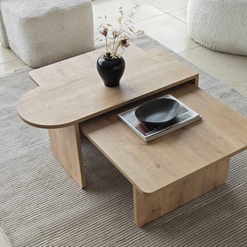Djarhint Soffbordsset 82 cm - Bronze/Sapphire Oak - Möbler - Vardagsrum - Soffbord & vardagsrumsbord - Soffbord