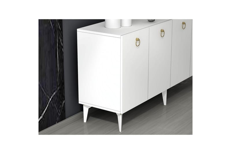 Drop Konsollbord 150 cm - Vit - Möbler - Vardagsrum - Soffbord & vardagsrumsbord - Avlastningsbord & konsolbord