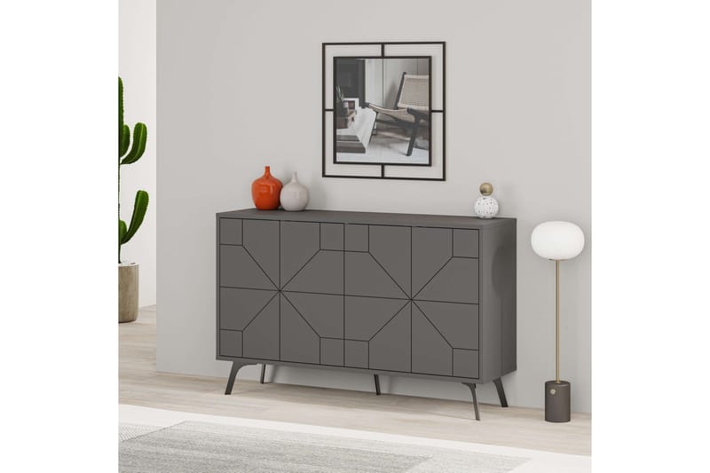 Dune Konsollbord 123 cm - Antracit - Möbler - Vardagsrum - Soffbord & vardagsrumsbord - Avlastningsbord & konsolbord