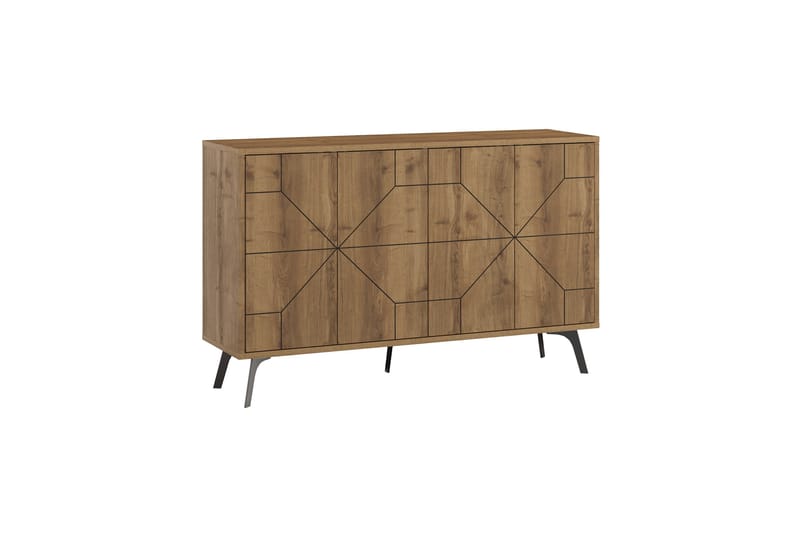 DUNE Konsollbord 123x77,4 cm Brun/Vit - Möbler - Vardagsrum - Soffbord & vardagsrumsbord - Avlastningsbord & konsolbord
