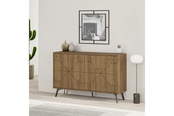 Dune Konsollbord 123x77,4 cm Brun/Vit - Hanah Home - Möbler - Vardagsrum - Soffbord & vardagsrumsbord - Avlastningsbord & konsolbord