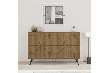 Dune Konsollbord 123x77,4 cm Brun/Vit - Hanah Home - Möbler - Vardagsrum - Soffbord & vardagsrumsbord - Avlastningsbord & konsolbord
