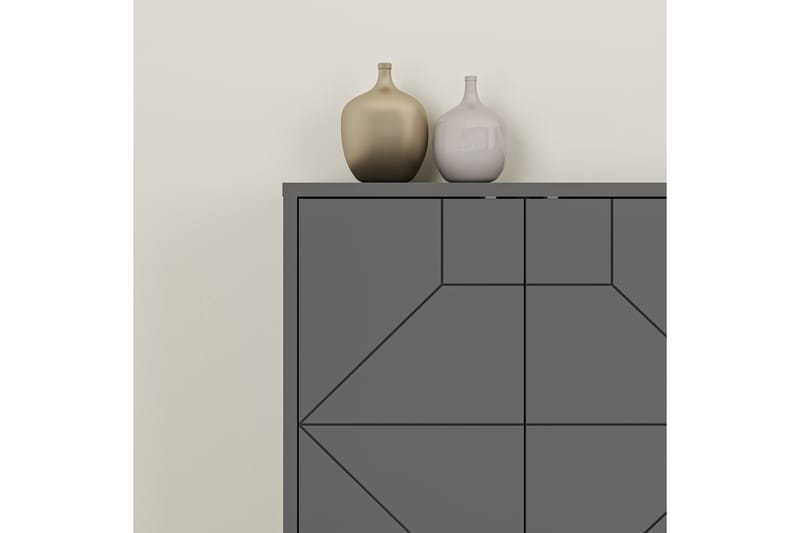 Dune Konsollbord 183,8x77,4 cm Antracit - Hanah Home - Möbler - Vardagsrum - Soffbord & vardagsrumsbord - Avlastningsbord & konsolbord