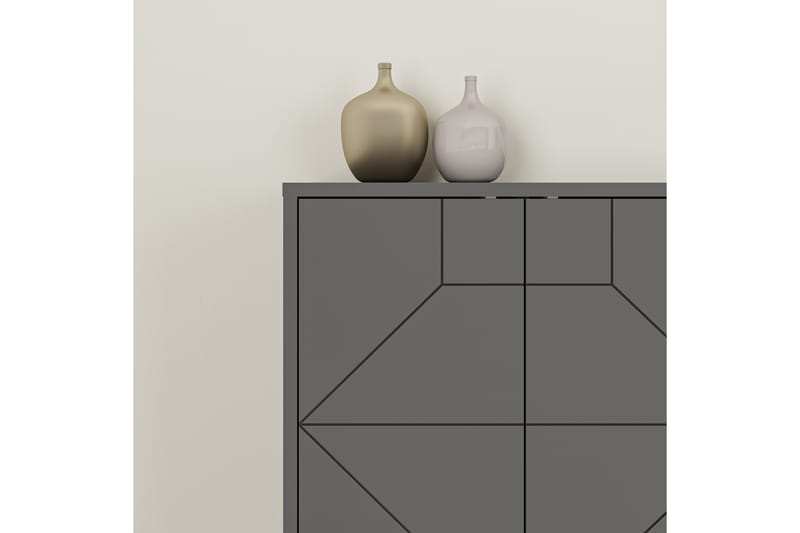 DUNE Konsollbord 183,8x77,4 cm Antracit - Möbler - Vardagsrum - Soffbord & vardagsrumsbord - Avlastningsbord & konsolbord