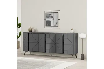 Dune Konsollbord 183,8x77,4 cm Antracit - Antracit - Möbler - Vardagsrum - Tv-möbler & mediamöbler - Tv-bänkar
