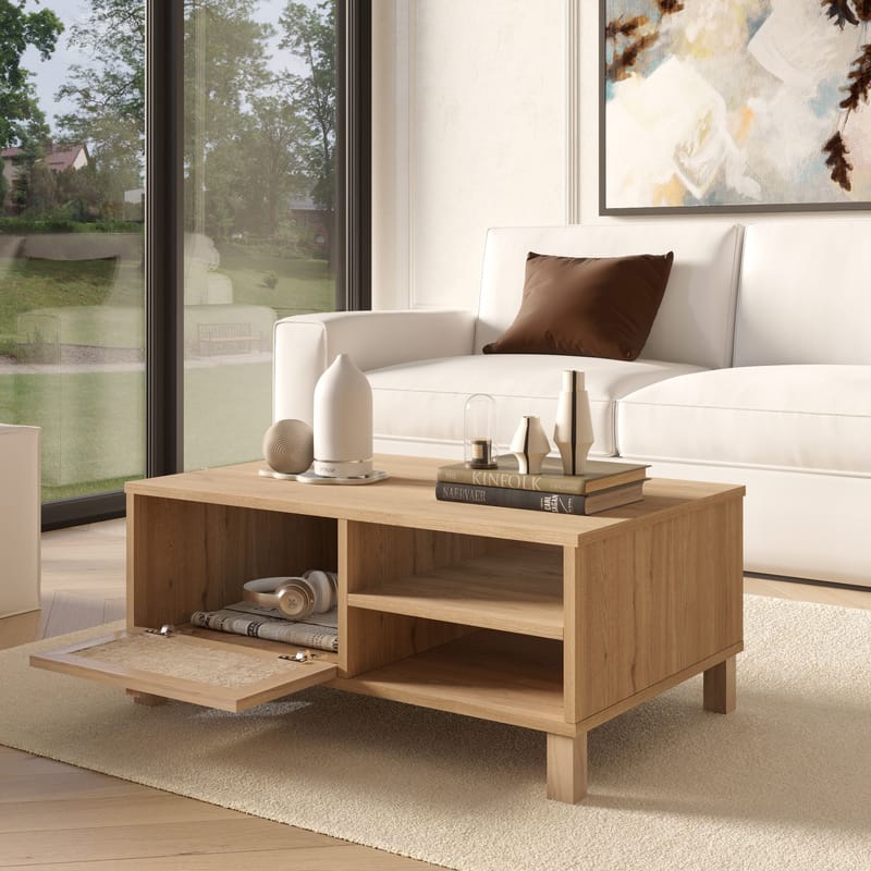 Dune Soffbord 90x38,6x60 cm - Ek - Möbler - Vardagsrum - Soffbord & vardagsrumsbord - Soffbord