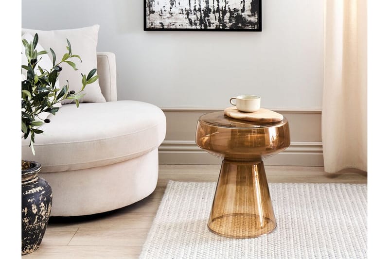 Dytto Sidobord 37 cm - Brun - Möbler - Vardagsrum - Soffbord & vardagsrumsbord - Brickbord