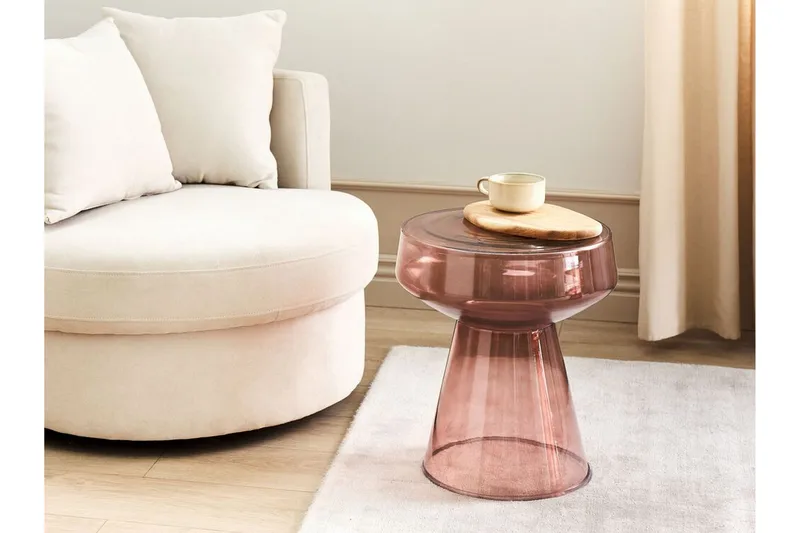 Dytto Sidobord 37 cm - Röd - Möbler - Vardagsrum - Soffbord & vardagsrumsbord - Brickbord