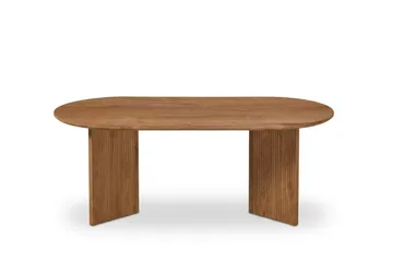 Edda Soffbord Oval 120 cm - Ek - Möbler - Vardagsrum - Soffbord & vardagsrumsbord - Soffbord