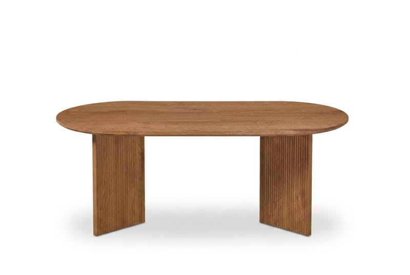 Edda Soffbord Oval 120 cm - Ek - Möbler - Vardagsrum - Soffbord & vardagsrumsbord - Soffbord