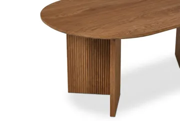 Edda Soffbord Oval 120 cm - Ek - Möbler - Vardagsrum - Soffbord & vardagsrumsbord - Soffbord