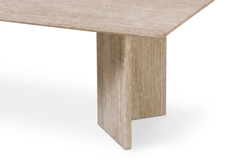 Edda Soffbord Rektangulär 120 cm - Travertin - Möbler - Vardagsrum - Soffbord & vardagsrumsbord - Soffbord
