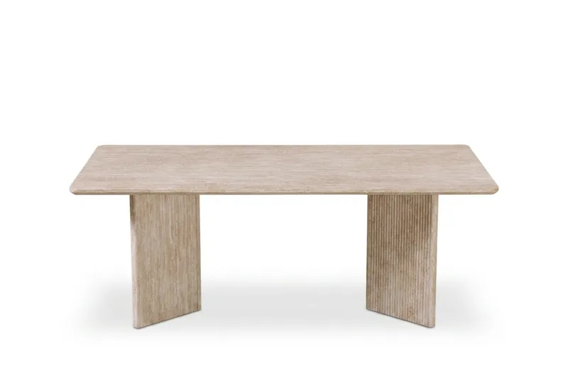 Edda Soffbord Rektangulär 120 cm - Travertin - Möbler - Vardagsrum - Soffbord & vardagsrumsbord - Soffbord
