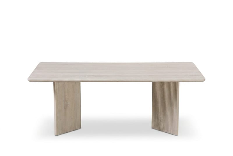 Edda Soffbord Rektangulär 120 cm - Vitlaserad ek - Möbler - Vardagsrum - Soffbord & vardagsrumsbord - Soffbord