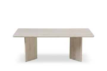 Edda Soffbord Rektangulär 120 cm - Vitlaserad - Möbler - Vardagsrum - Soffbord & vardagsrumsbord - Soffbord