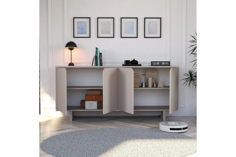 Edrion Konsollbord 180 cm - Beige - Möbler - Vardagsrum - Soffbord & vardagsrumsbord - Avlastningsbord & konsolbord