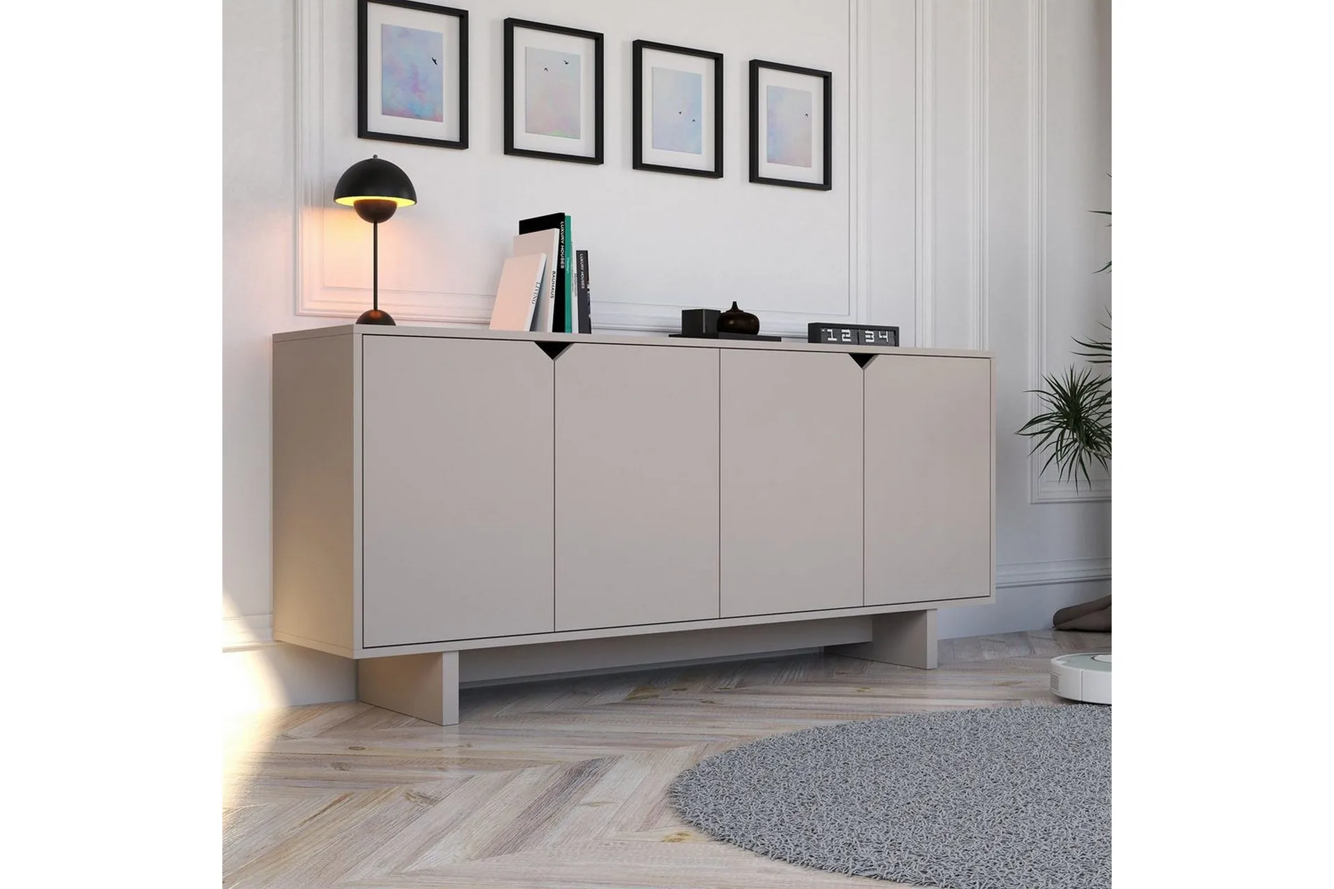 edrion konsollbord 180 cm - beige