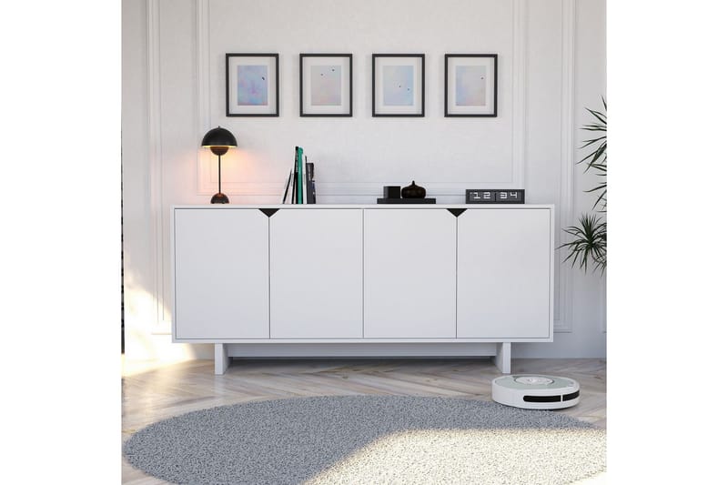 Edrion Konsollbord 180 cm - Vit - Möbler - Vardagsrum - Soffbord & vardagsrumsbord - Avlastningsbord & konsolbord