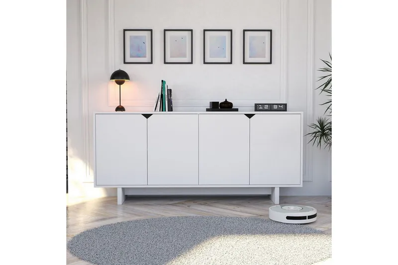 Edrion Konsollbord 180 cm - Vit - Möbler - Vardagsrum - Soffbord & vardagsrumsbord - Avlastningsbord & konsolbord