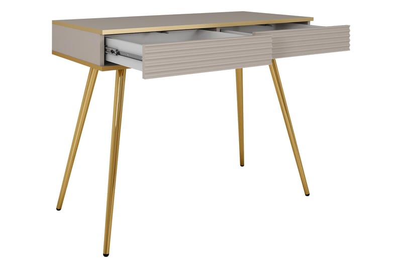 Edson Sidobord 102 cm - Beige - Möbler - Vardagsrum - Soffbord & vardagsrumsbord - Brickbord