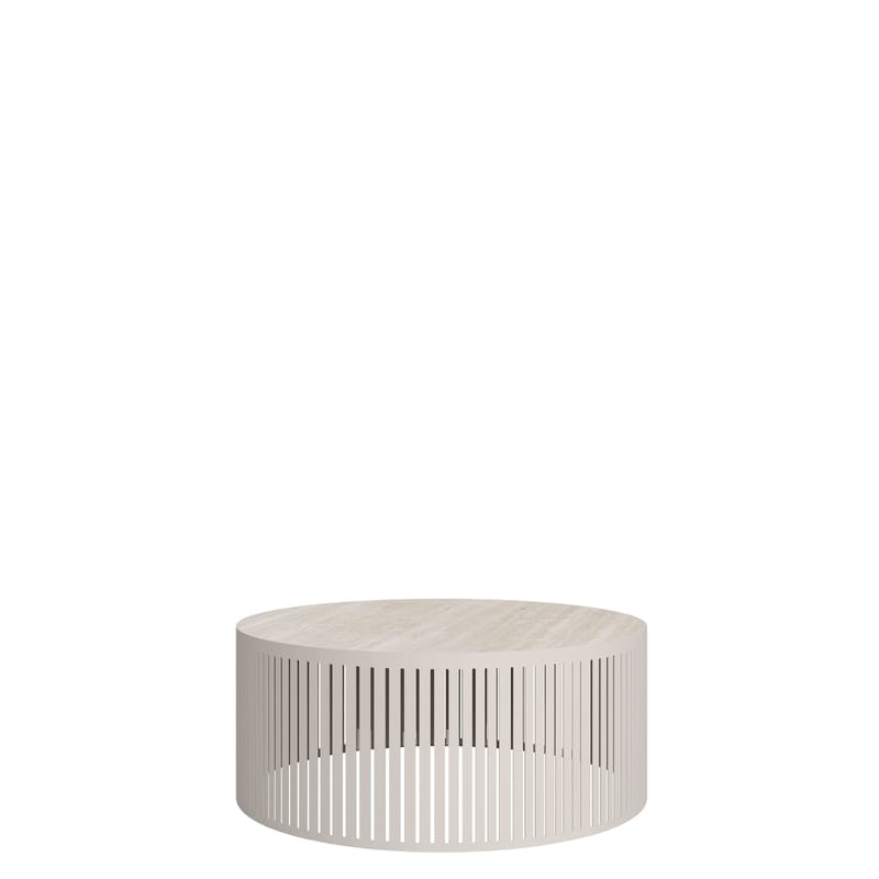 Elenio Soffbord 59 cm Rund, Beige|brun