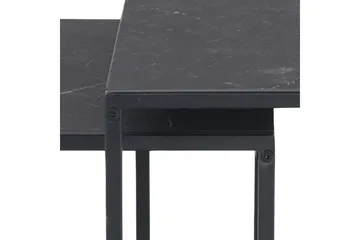 Elgrau Satsbord - Svart - Möbler - Vardagsrum - Soffbord & vardagsrumsbord - Satsbord